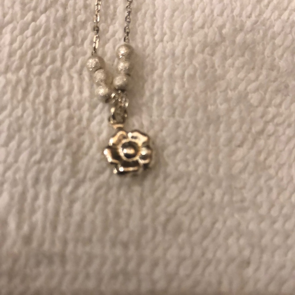 Dainty sterling necklace - Picture 1 of 9